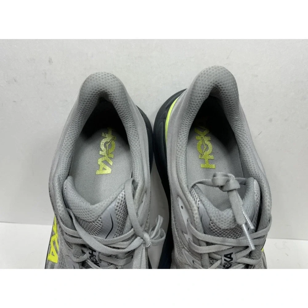 Hoka One One Bondi 9 Mens Size 13 D Gray Green Stardust Outer Orbit 1162011-SSTT